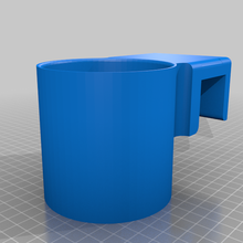 cup holder fence outdoor_garden 3d print model - Mito3D