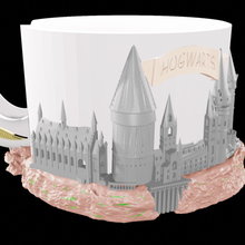 tazza titolare supporto Hogwarts Harry vasaio tazze decorazione arte Potter's 3dprinting motto 3d 3d print model - Mito3D