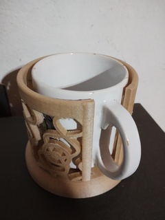cup holders Home mug mugs holder porta house beverages 3d print model - Mito3D