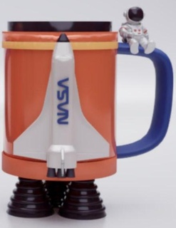 taza nasa bebidas agua astronautas gratis mundo i 3d print model - Mito3D