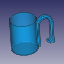 cup pythagoras gadget glass 3d print model - Mito3D