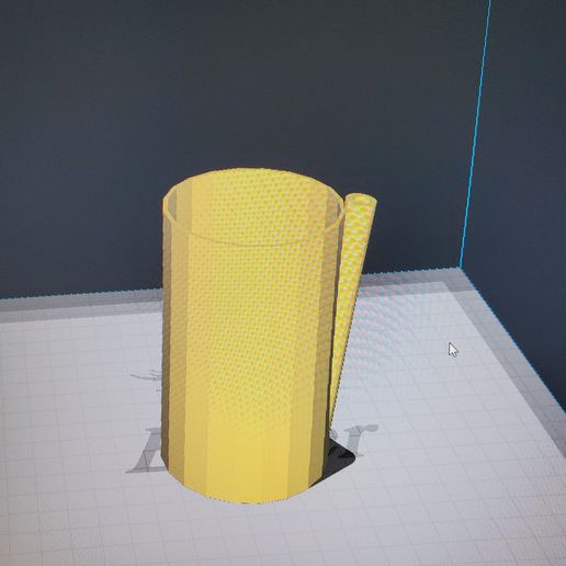 taza Paja 12oz cocina beber 3D print model - Mito3D