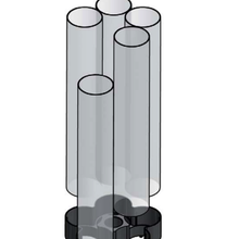 cup turret tool componenti vending dispencer stacks 3d print model - Mito3D
