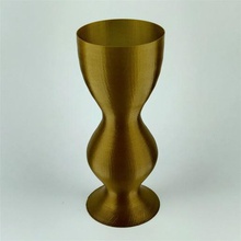 Pokal vase Kunst Vasen vaso - Modus Dekorative Dekorationen Dekoration creative Kreativität Blumentopf pot cup gold 3d print model - Mito3D