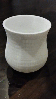 cup vase moutain lid box mountain decor decoration gadget 3d print model - Mito3D