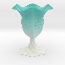 cup vase home goblet tumbler 3d print model - Mito3D