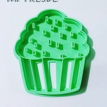 Cupcake Cutter Schneiden Plätzchen Kekse Porzellan Fondant Gebäck Geschäft 3d print model - Mito3D