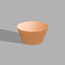 cupcake stl file 3d print model - Mito3D
