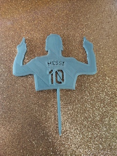 kapkek resim dolgu kek tost Messi dekorasyon Kekler Seç topper paque hayvanlar Paskalya bricoloup 3d Futbol 3d print model - Mito3D