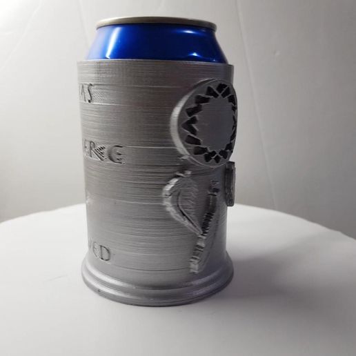 cupholder gadget cups pepsi beer dreams dreamcatcher quote art 3d printing 3D print model - Mito3D