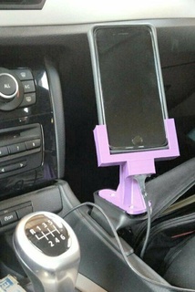 cupholder gopro smartphone mount bmw vehicles mobile phone smartpone tablet 3d print model - Mito3D