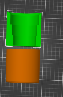 cupholder hyundai elantra hyundai elantra adaptor cup  3d print model - Mito3D