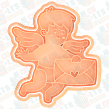 Cupidon biscuit coupeur ensemble timbre biscuits coupeurs valentines journée vacances fête 3d print model - Mito3D