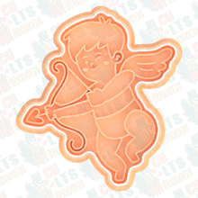 aşk tanrısı kurabiye kesici Ayarlamak pul kesiciler sevgililer gün tatil Parti 3d print model - Mito3D