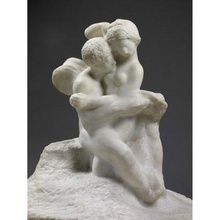 amor und psyche-muse rodin paris Kunst Skulpturen 3d print model - Mito3D