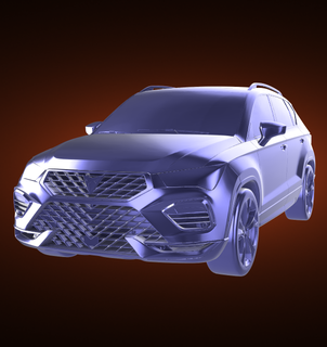 cupra ateca seat automobile car vehicle rally race sports derby turbo top speed 3d print model - Mito3D