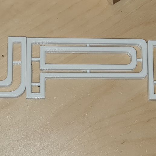 cupra reja letras asiento 3D print model - Mito3D