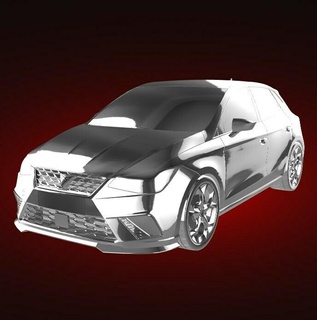 Cupra Ibiza ev suv otomobil araba araç ralli yarış Spor Dalları derbi süper gt 3d print model - Mito3D