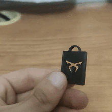 cupra keychain 3d print model - Mito3D