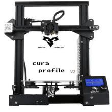 cura-Profil 44 ender 3 pla v21-pro verschiedene ender3 creality 3d print model - Mito3D