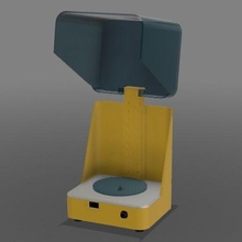 cura máquina faça v 2 v2 gadget curado resina Elegoo Marte fóton impressão 3d print model - Mito3D
