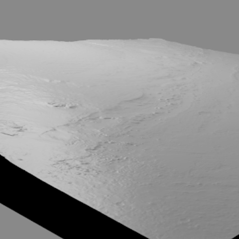 curiosidade rover caminho vários mars exploration marte trek curiosity local de pouso 3D print model - Mito3D