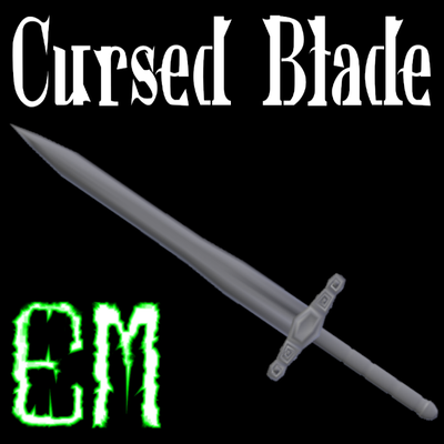 cursed blade fashion sword swords blades weapon weapons steels brands 3d print model - Mito3D