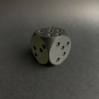 cursed die 15 mm dice 3d print model - Mito3D