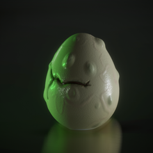amaldiçoado ovos pascoa arte ovo Páscoa Coelho garota Horror 3d print model - Mito3D