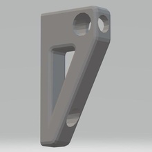 curtain bracket support 3d print model - Mito3D