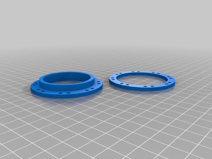 curtain eyelet ring 3d printer accessories 3d print model - Mito3D