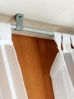 cortina varilla pata cortinas gancho 3d print model - Mito3D