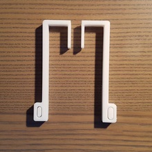 curtain rod holder home support 3d print model - Mito3D