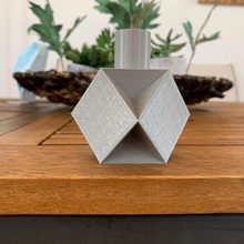 curtain stop home decoration polygon kitchen salon geometry 3d print model - Mito3D