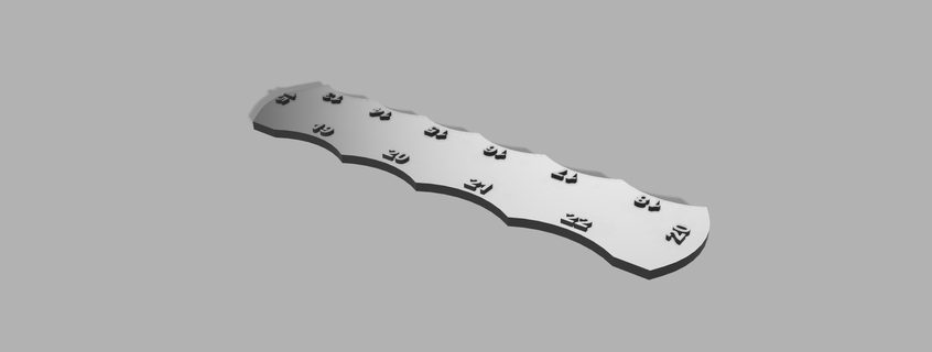 curvature meter bend curves measure angles edges edge tools 3d print model - Mito3D