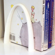 curved bookend home 3d print model - Mito3D