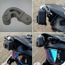 gebogene gopro-Halterung gadget mount Kamera 3d print model - Mito3D