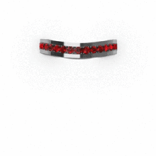 curvado anel joalheria curva stl legais casamento Casamento noivado jóia 3d print model - Mito3D