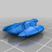 curvy fighter game toy 3d print model - Mito3D