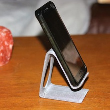 curvy universelle téléphone stand gadget de windows android l'iphone moderne 3d print model - Mito3D