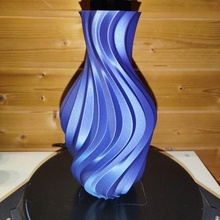 kıvrımlı vazo dekorasyon çiçek modern sarmal Sanat dekor endüstriyel 3d print model - Mito3D
