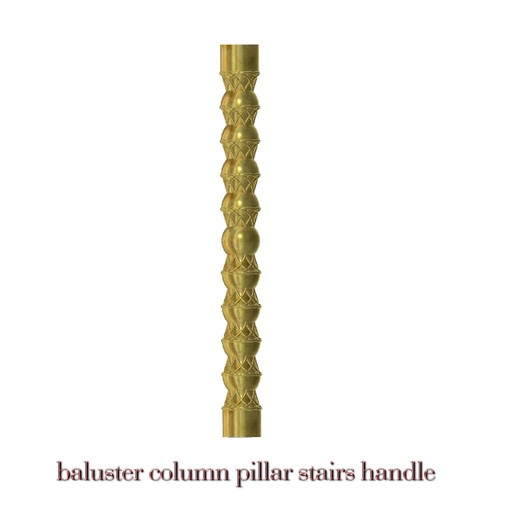 custom made balaustra colonna pilastro scale maniglia column ballustrade 18 3d print cnc hardware individuale fatto mano scala ringhiere mandrini ballister corrimano 3D print model - Mito3D