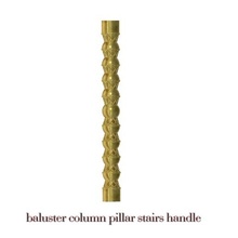 custom made balustre colonne pilier escaliers manipuler column ballustrade 18 3d print cnc Matériel individuel main escalier rampes broches ballister balustrade garde corps 3d print model - Mito3D