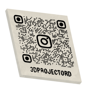 personalizadas 3d qr código ligação Wi fi 3d print model - Mito3D