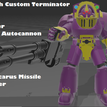 Benutzerdefiniert 85 Zoll Terminator 3d print model - Mito3D