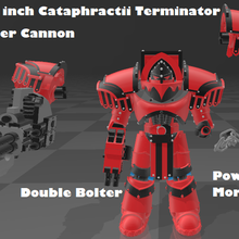 custom 9 inch cataphractii terminator 3d print model - Mito3D