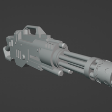personalizadas assalto canhão martelo guerra 40000 jogos 3d print model - Mito3D