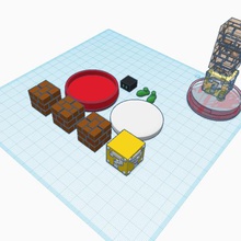 benutzerdefinierte blockhopper amiibo Spiel nintendo Abbildung mario 3d print model - Mito3D