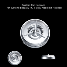 custom car hubcaps diecast rc slot model kit hot rod hubcabs hub caps rims wheels kustom olds oldsmobile 88 party revell monogram 3d print model - Mito3D