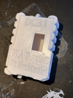 custom darknet-ng badge 12 defcon 31 face plate 3d print model - Mito3D